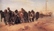 llya Yefimovich Repin Barge Haulers on the Volga oil painting picture wholesale